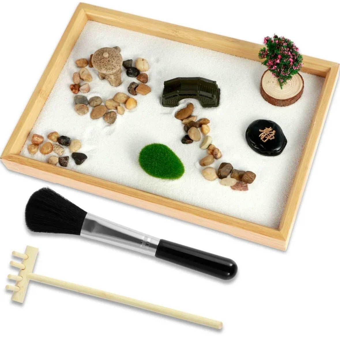 Zen Garden Mini Desktop Kit Meditation